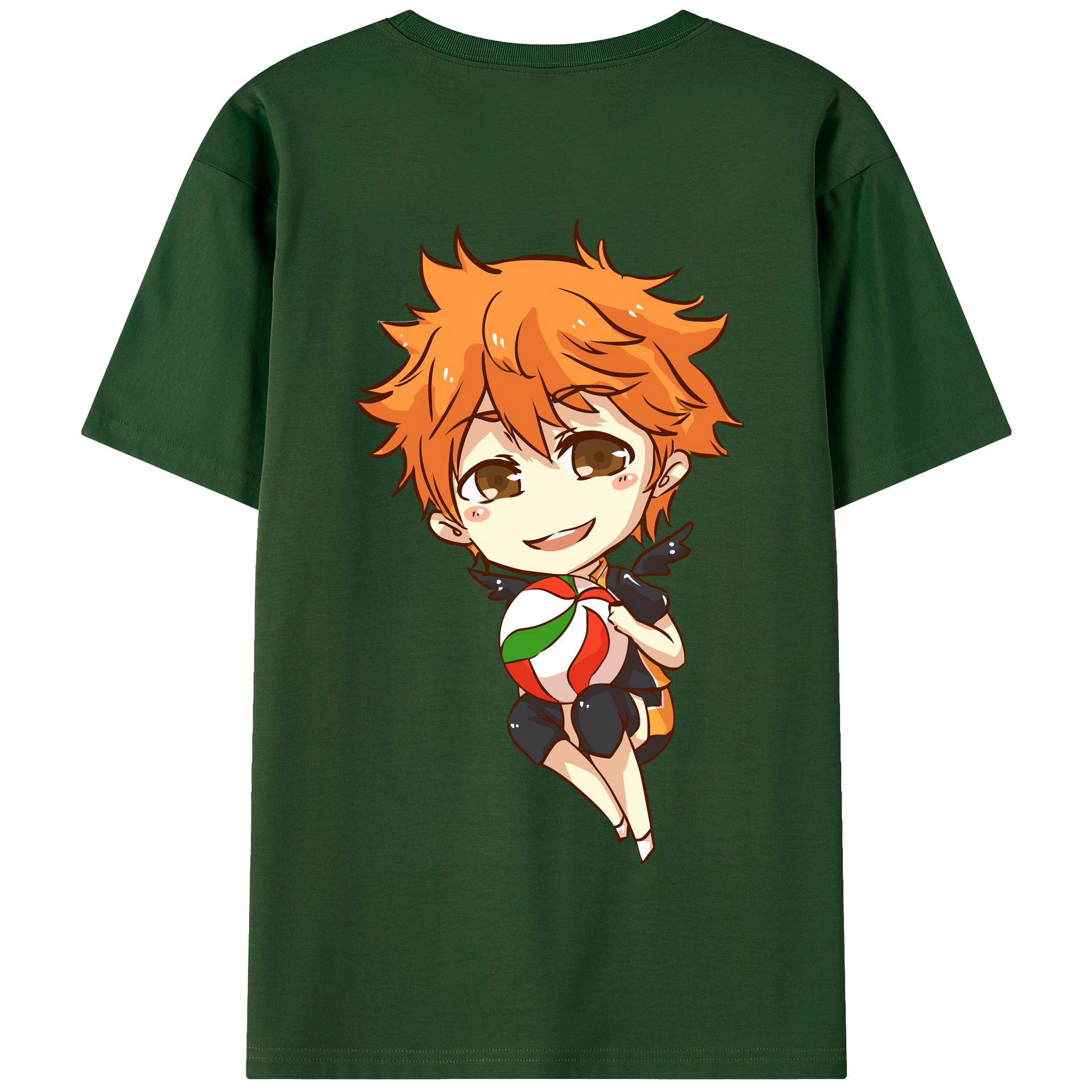 （画像用） ハイキュー!! Haikyu!! 綿100％半袖Tシャツ（背面プリント）